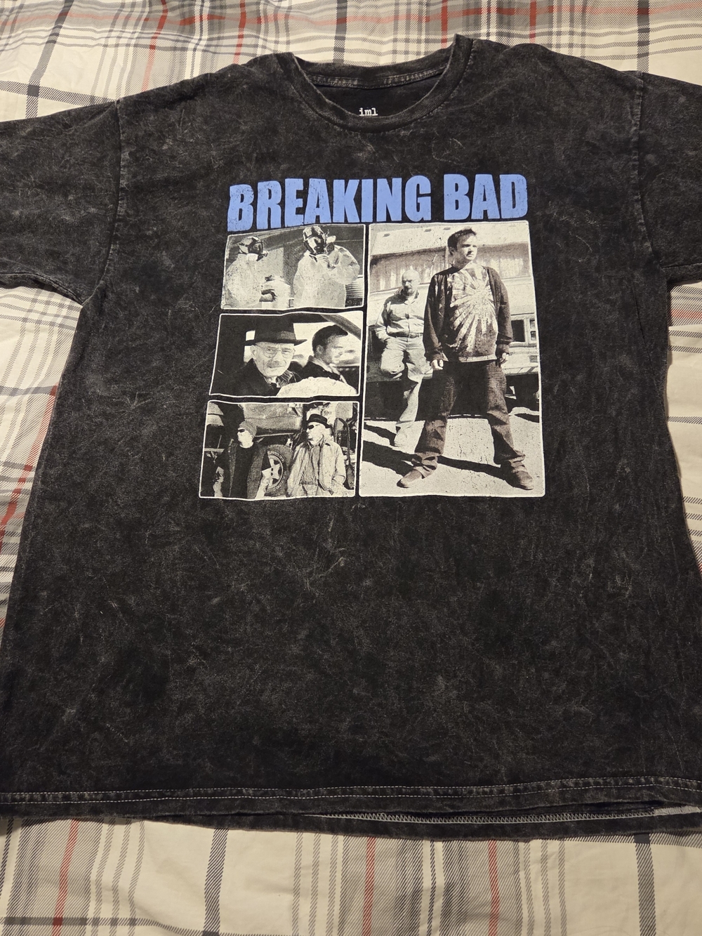 Breaking Bad Graphic Tee - Black with White Print